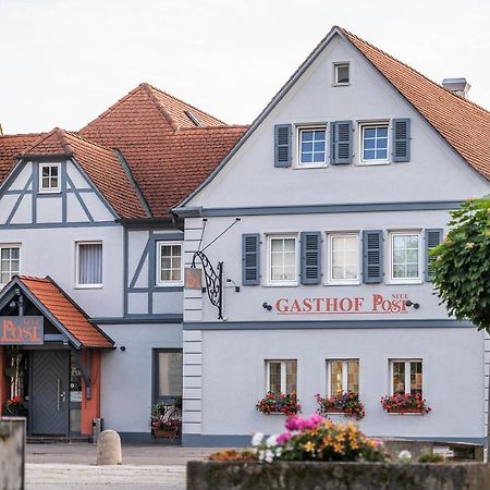 Hotel-Gasthof Neue Post Leutershausen  Kültér fotó
