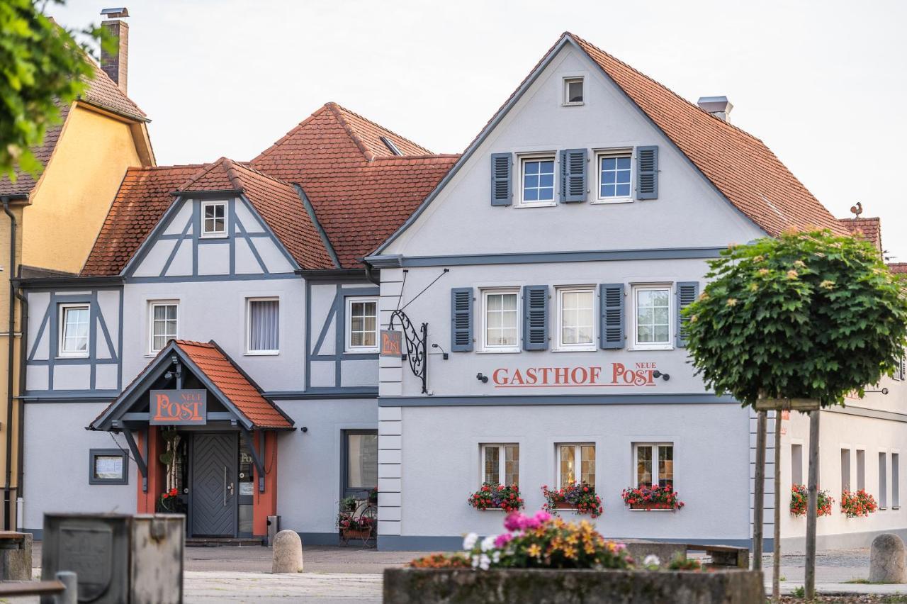 Hotel-Gasthof Neue Post Leutershausen  Kültér fotó