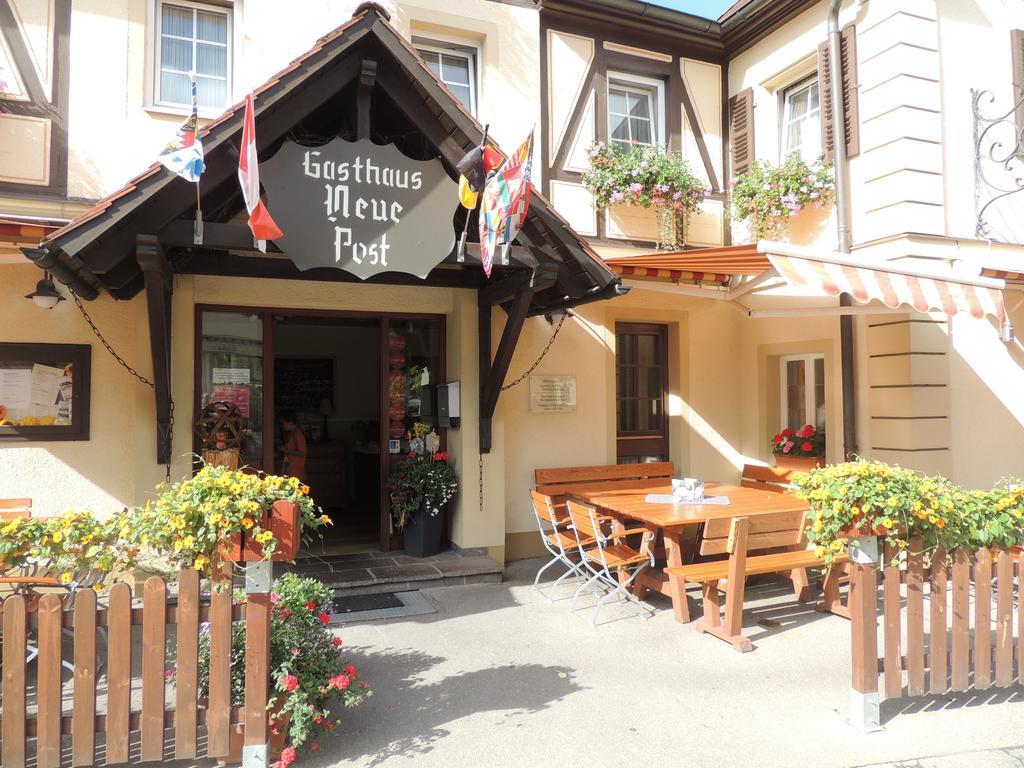 Hotel-Gasthof Neue Post Leutershausen  Kültér fotó