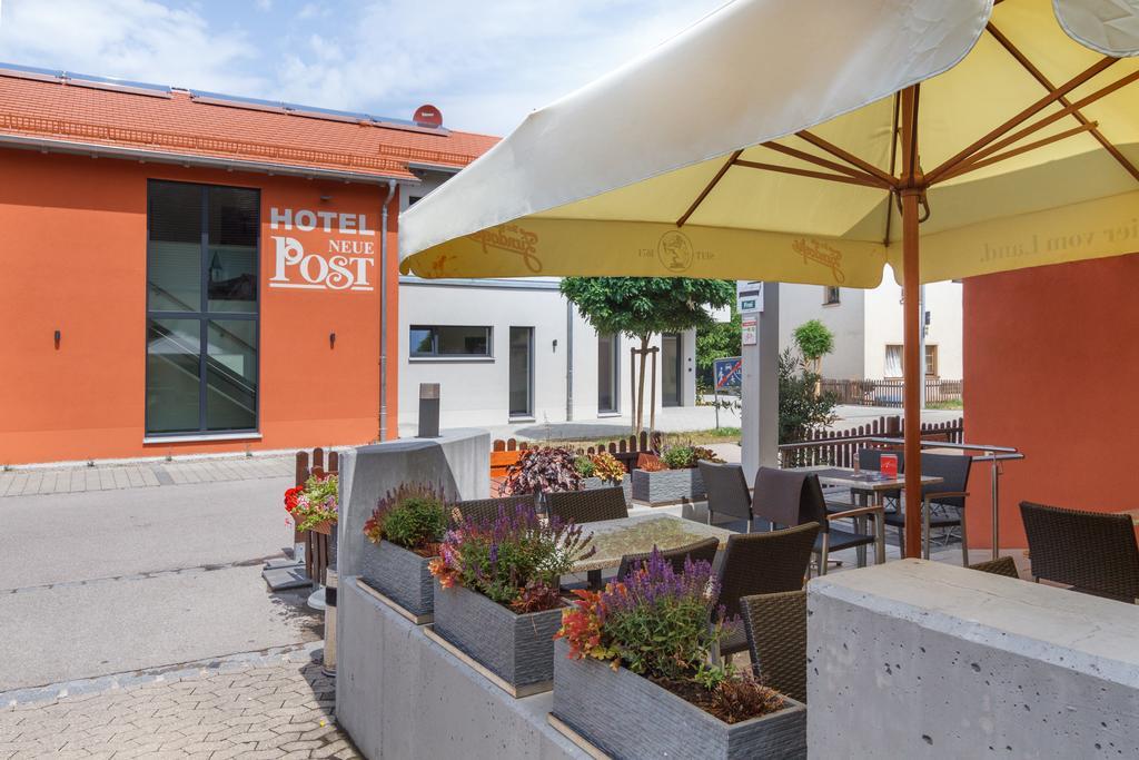 Hotel-Gasthof Neue Post Leutershausen  Kültér fotó