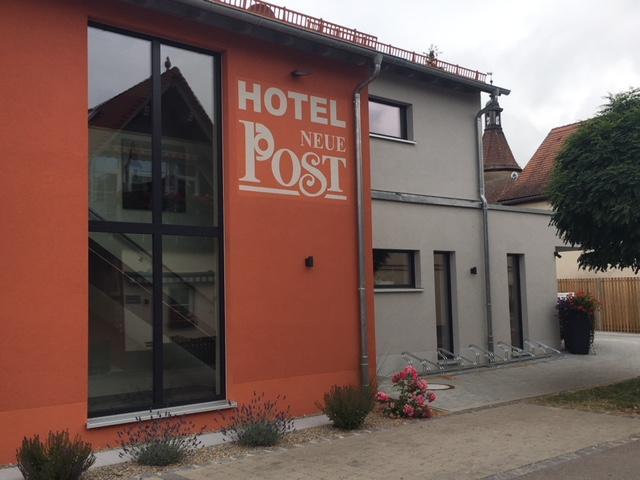 Hotel-Gasthof Neue Post Leutershausen  Kültér fotó